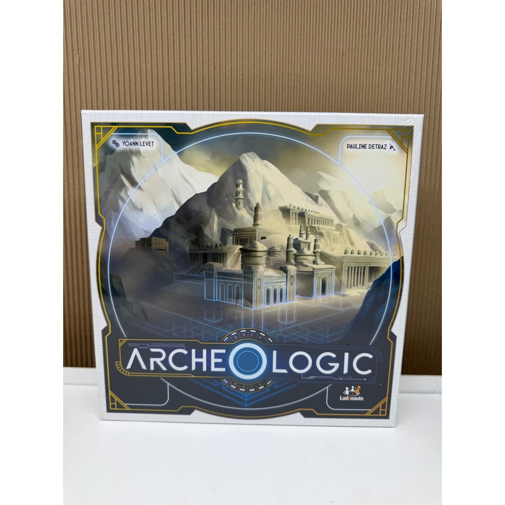 Archeologic Board Game Ludonaute Deduction Puzzle Strategy Game New Sealed